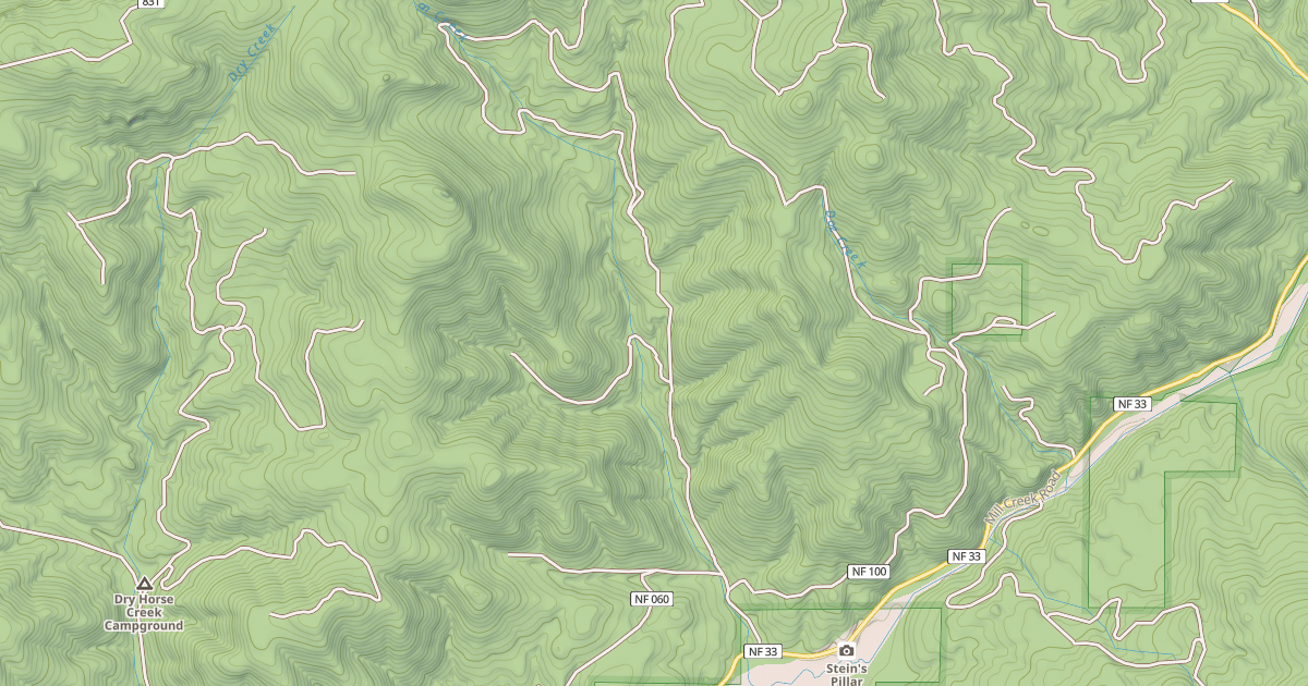 Map preview of USFS Motor Vehicle Use Map Roads {8DD23B6A-5B16-47C6-8FB1-8186CB74B030}