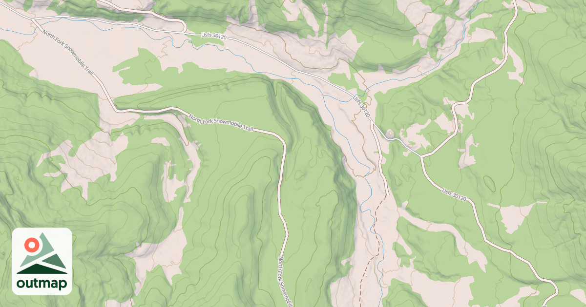 Map of GRIZZLY CREEK