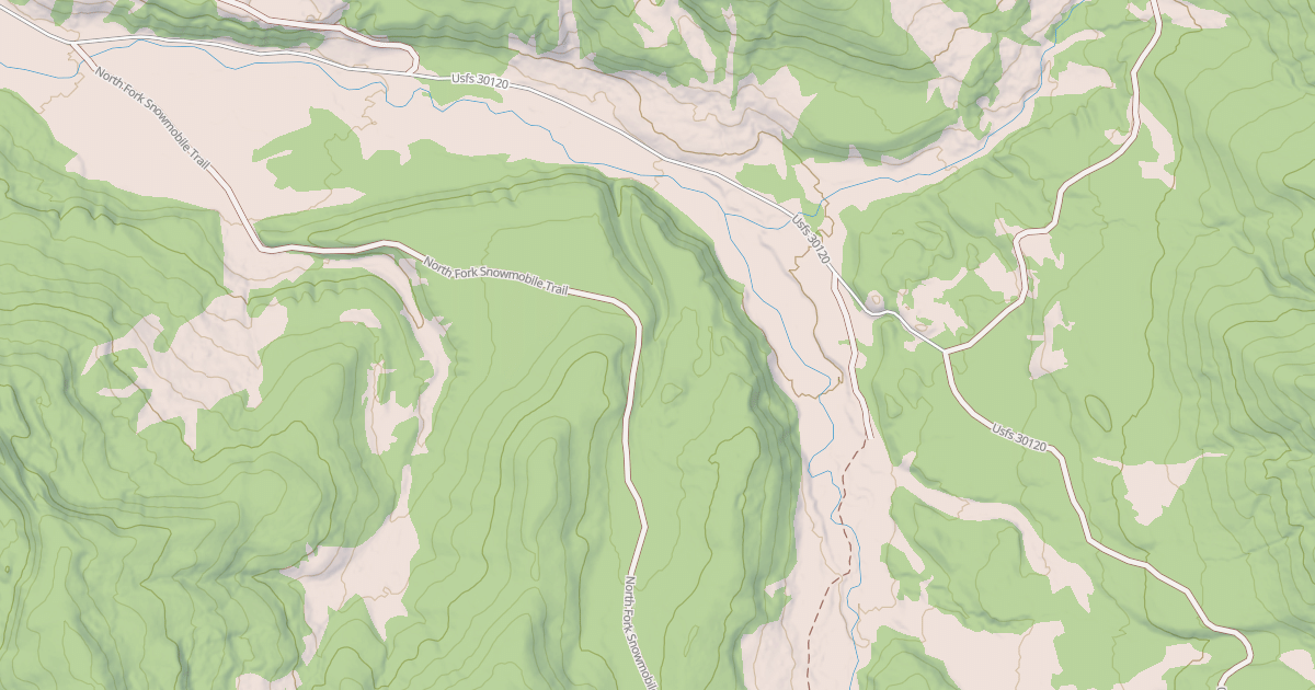 Map preview of GRIZZLY CREEK