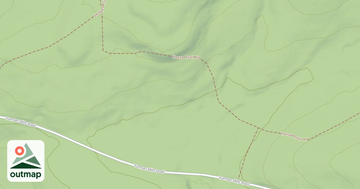 Map of Horse Trail 12