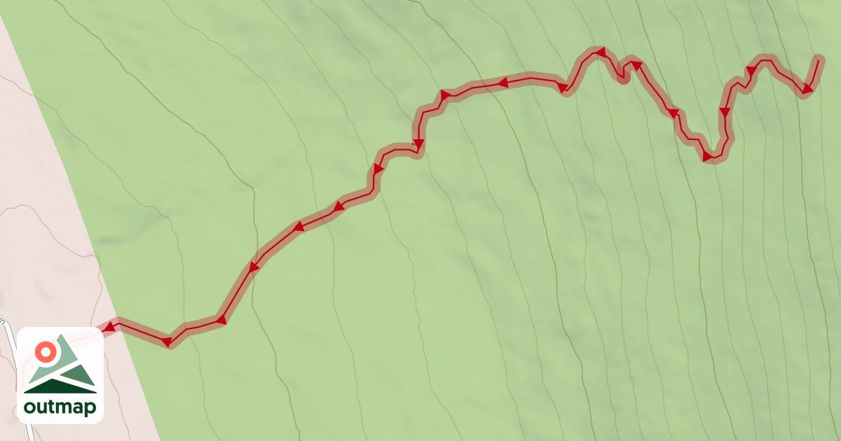 Map of Rube's Run