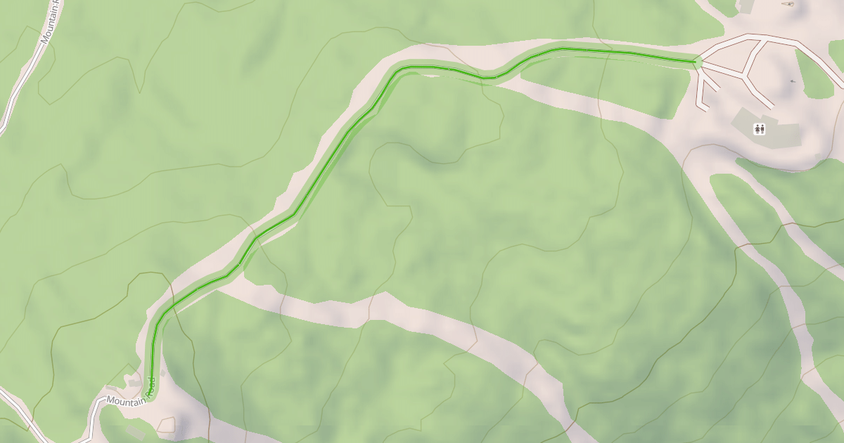 Map preview of Mountain Road