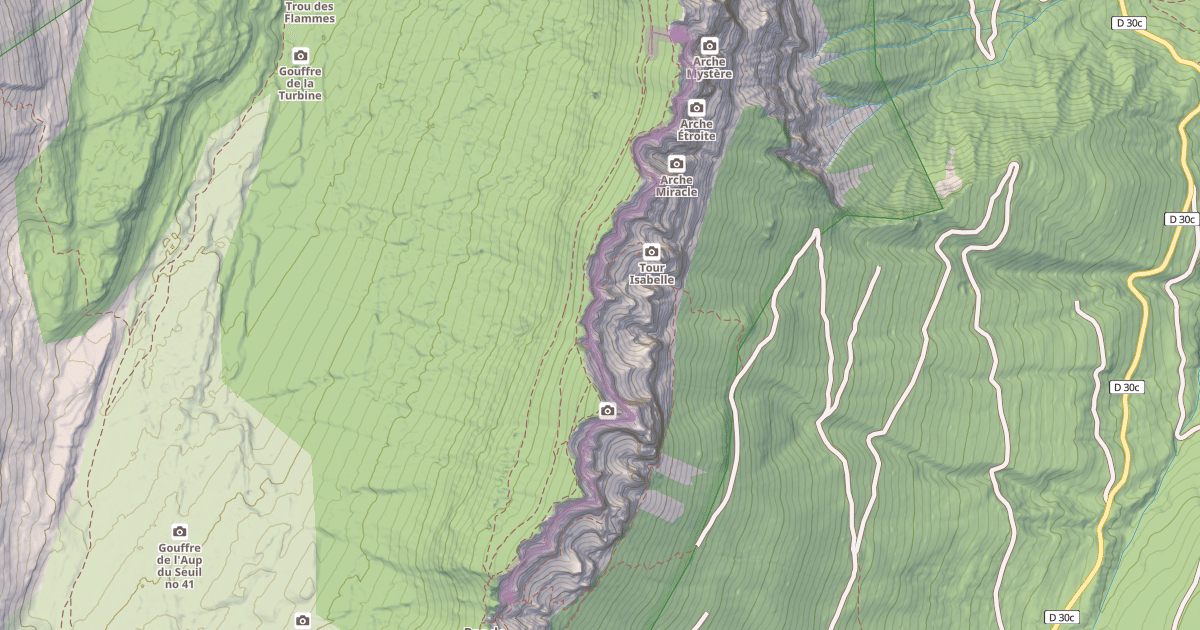 Map preview of Grand Sangle de l'Aulp du Seuil