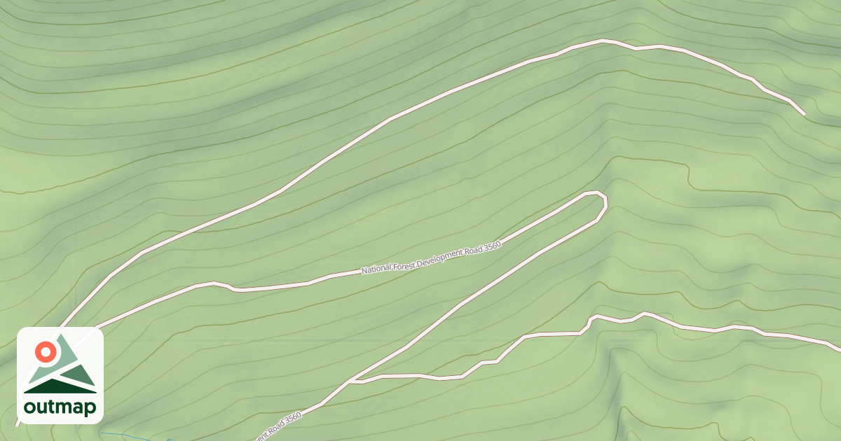 Map of CLIFF CREEK G