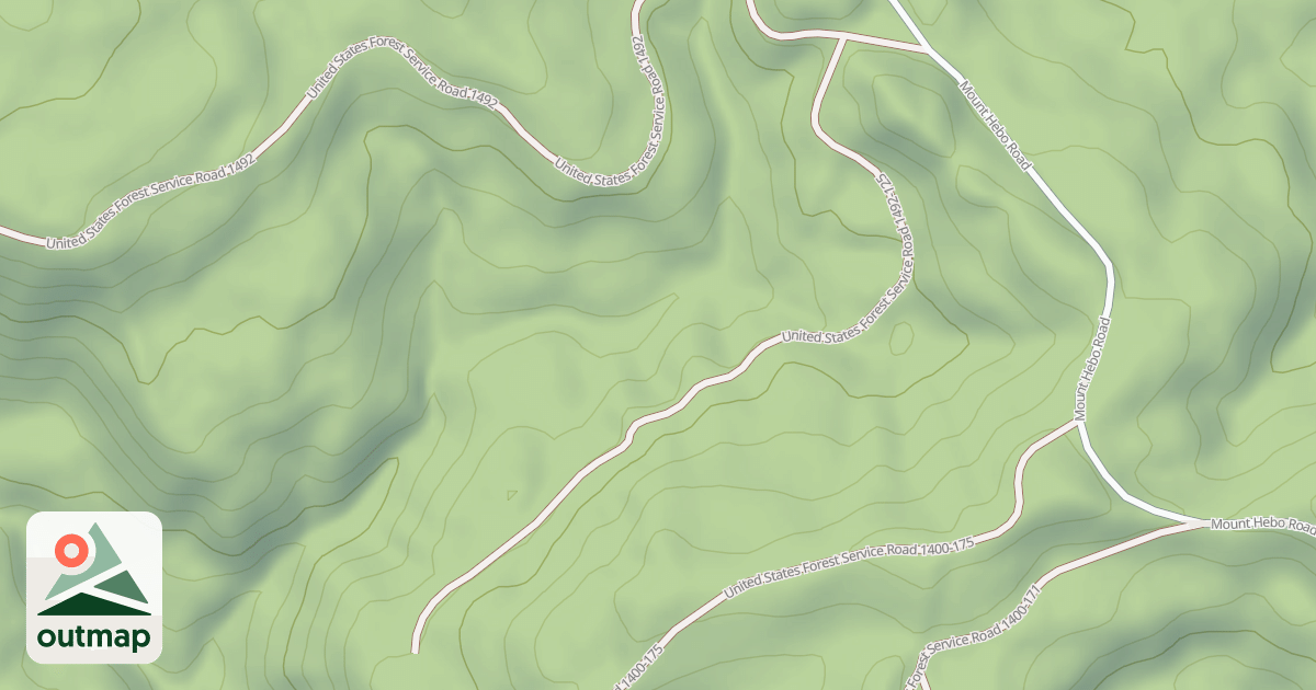 Map of USFS National Forest System Roads {2E922490-6340-4FCD-8FE2-13B6B158BEC5}