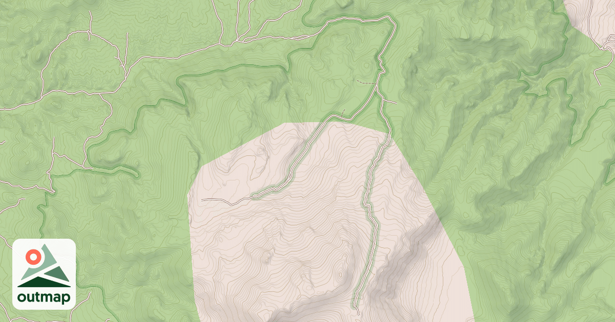 Map of BALD MOUNTAIN TRAIL