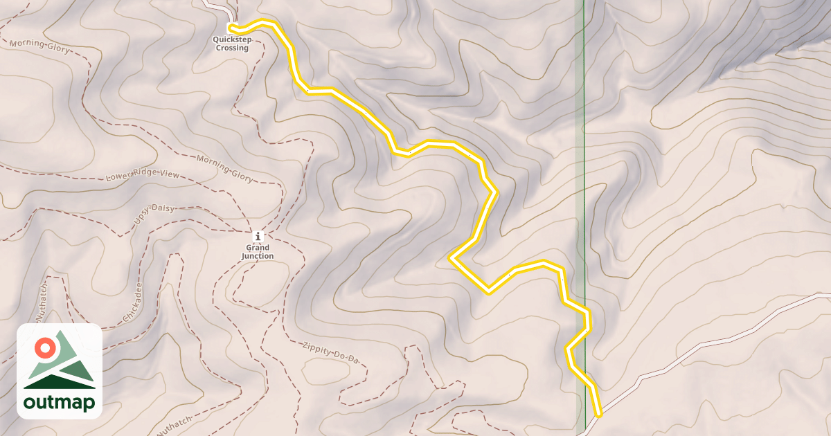 Map of Purteman Gulch Road
