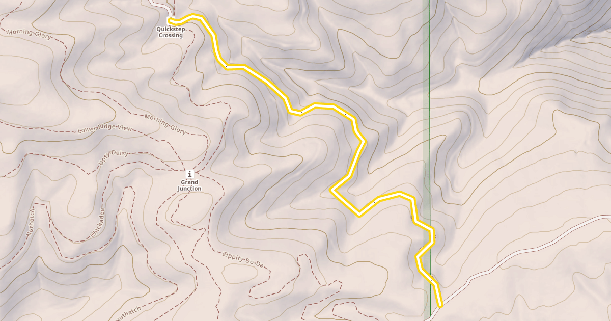 Map preview of Purteman Gulch Road