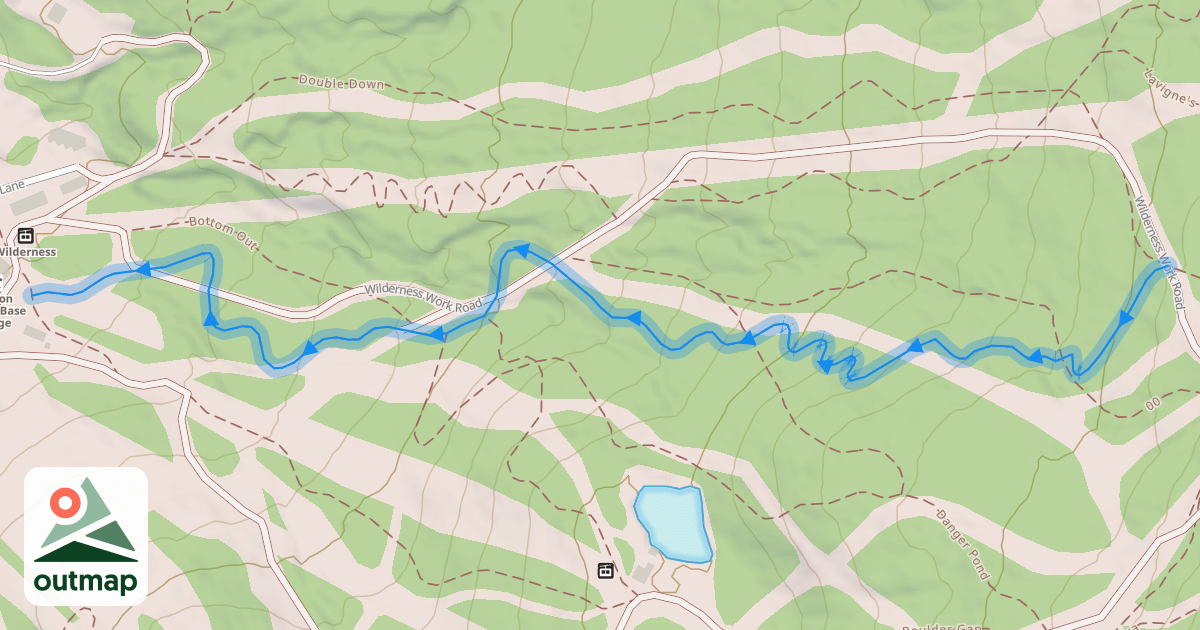 Map of Broken Bridge