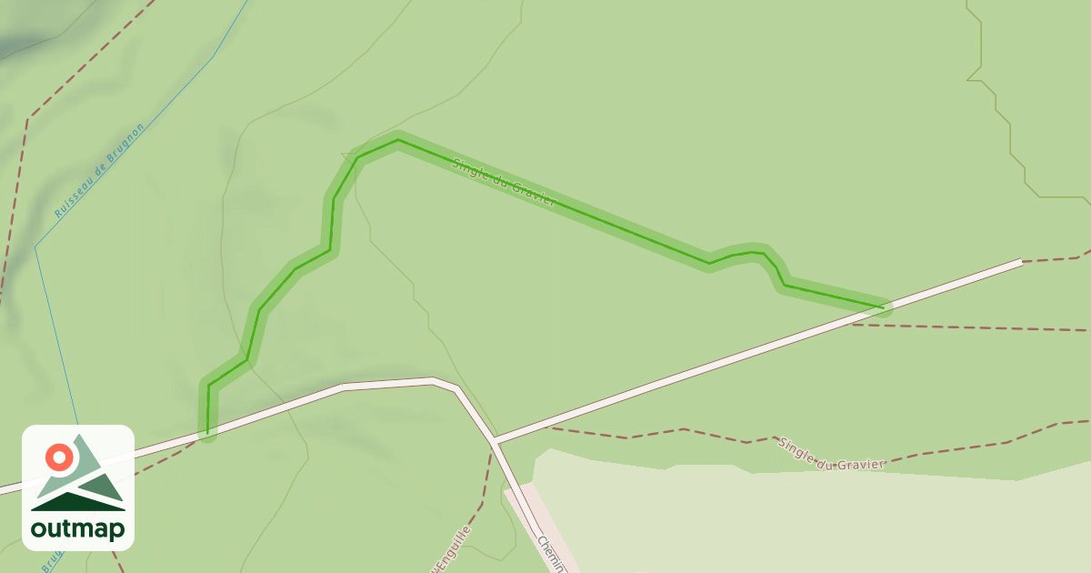 Map of Single du Gravier