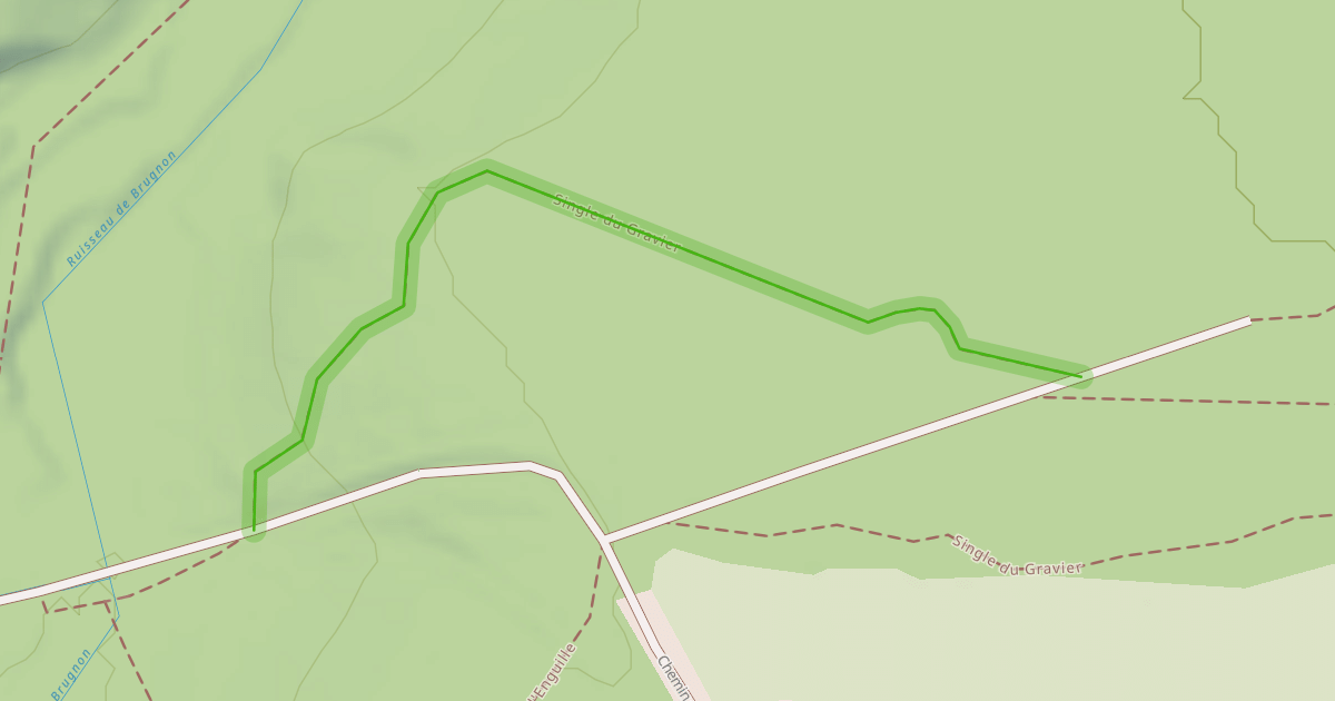 Map preview of Single du Gravier