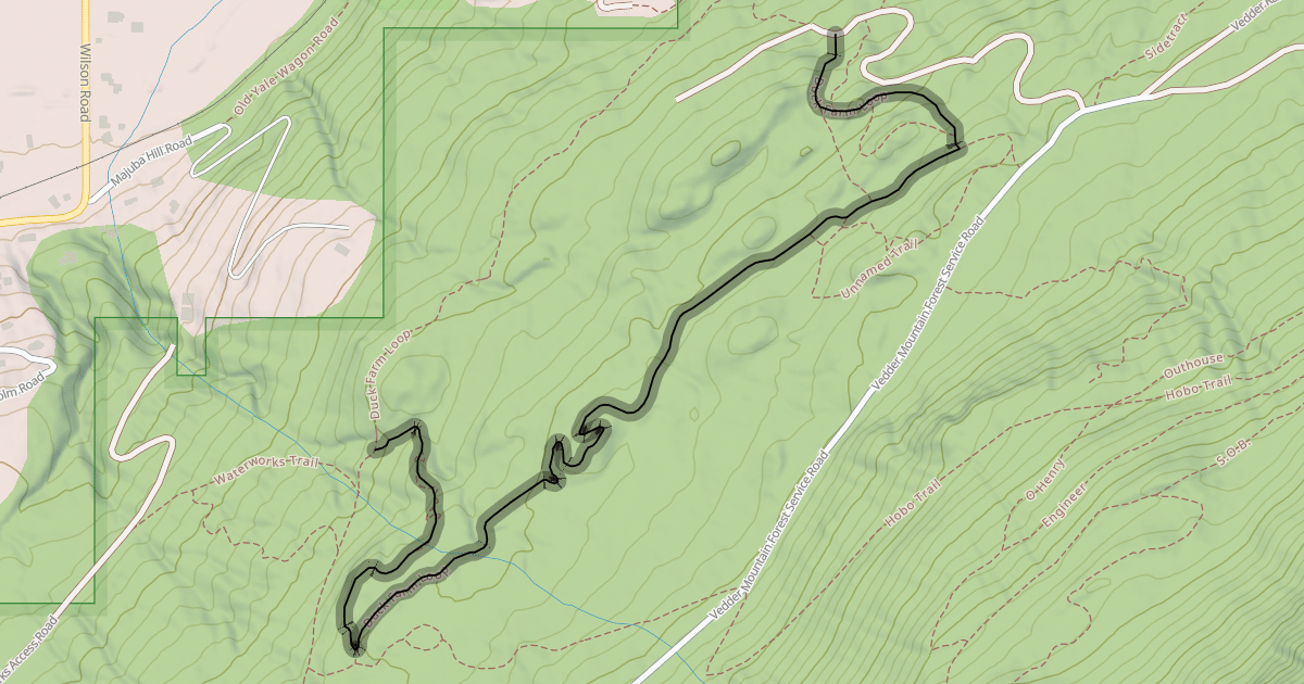 Map preview of Duck Farm Loop