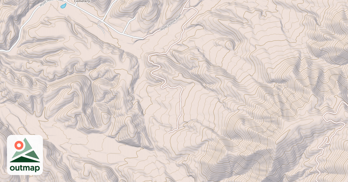 Map of PINE MOUNTAIN