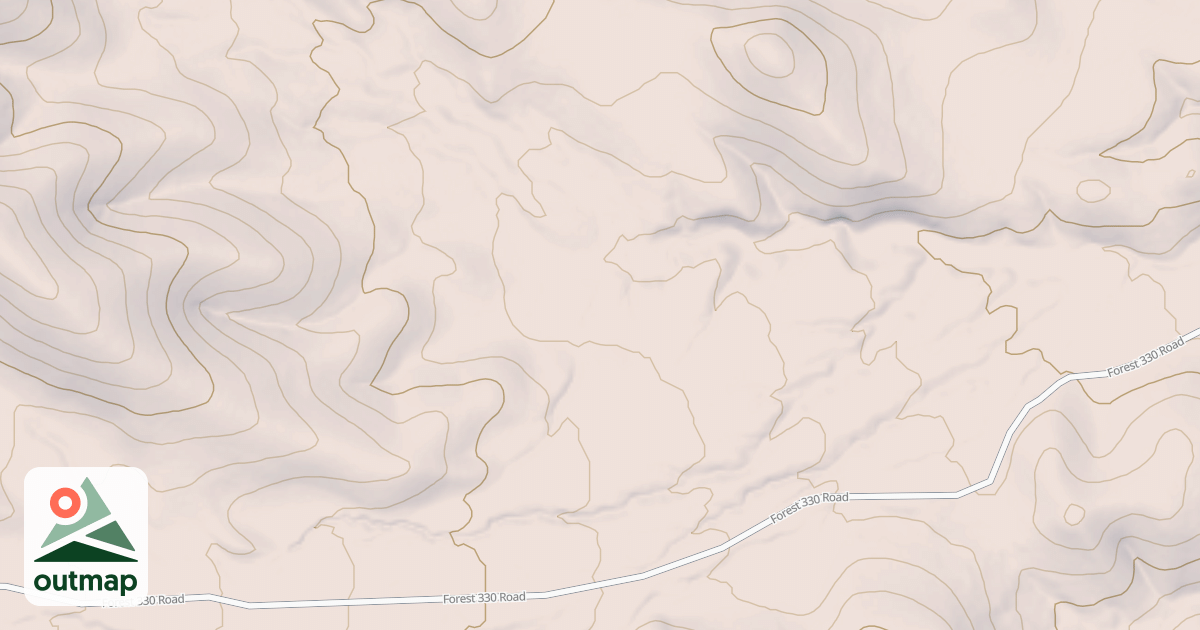 Map of USFS Motor Vehicle Use Map Roads {02A92CF0-8DB2-4166-9D51-F0DF4DAEAF8C}