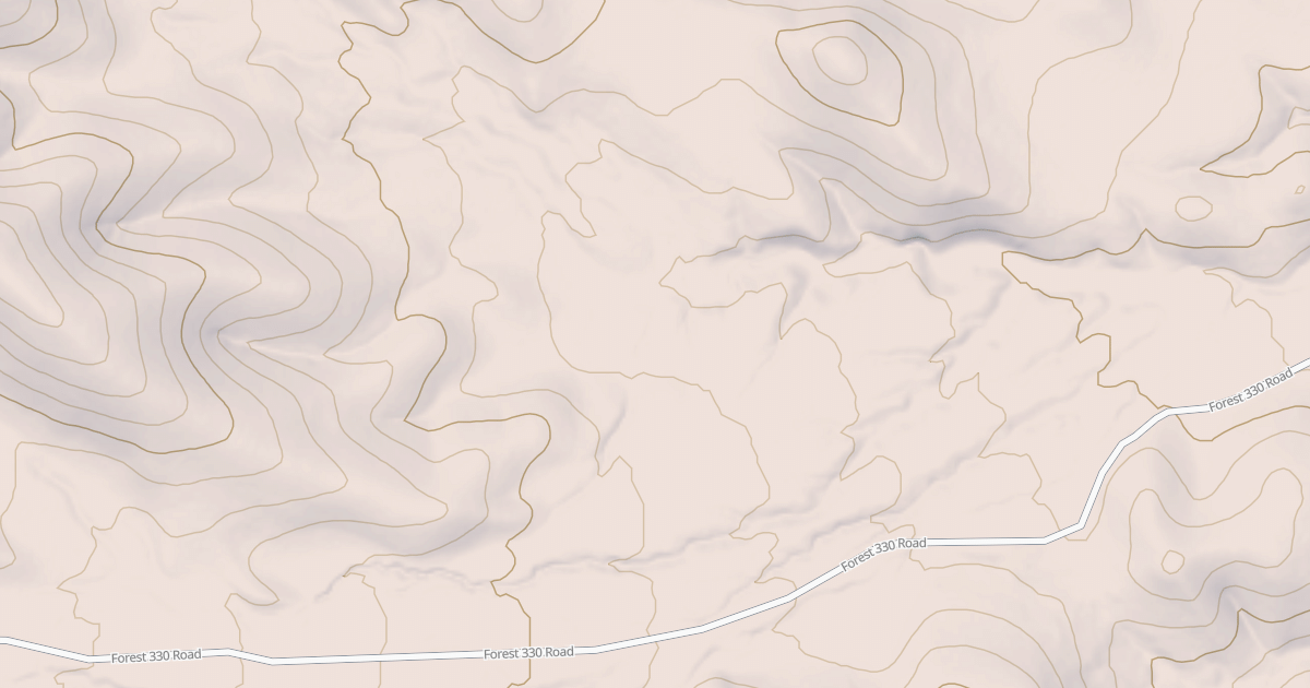 Map preview of USFS Motor Vehicle Use Map Roads {02A92CF0-8DB2-4166-9D51-F0DF4DAEAF8C}