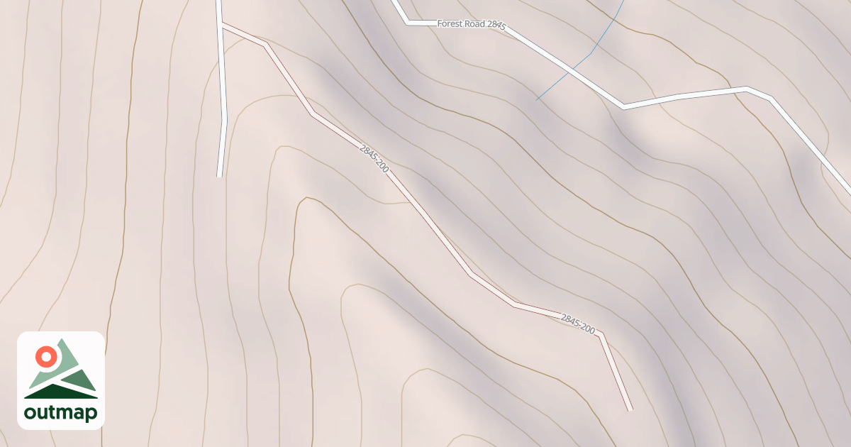 Map of USFS Motor Vehicle Use Map Roads {8E685EB0-FE16-464D-BA96-5B761EC9B06C}