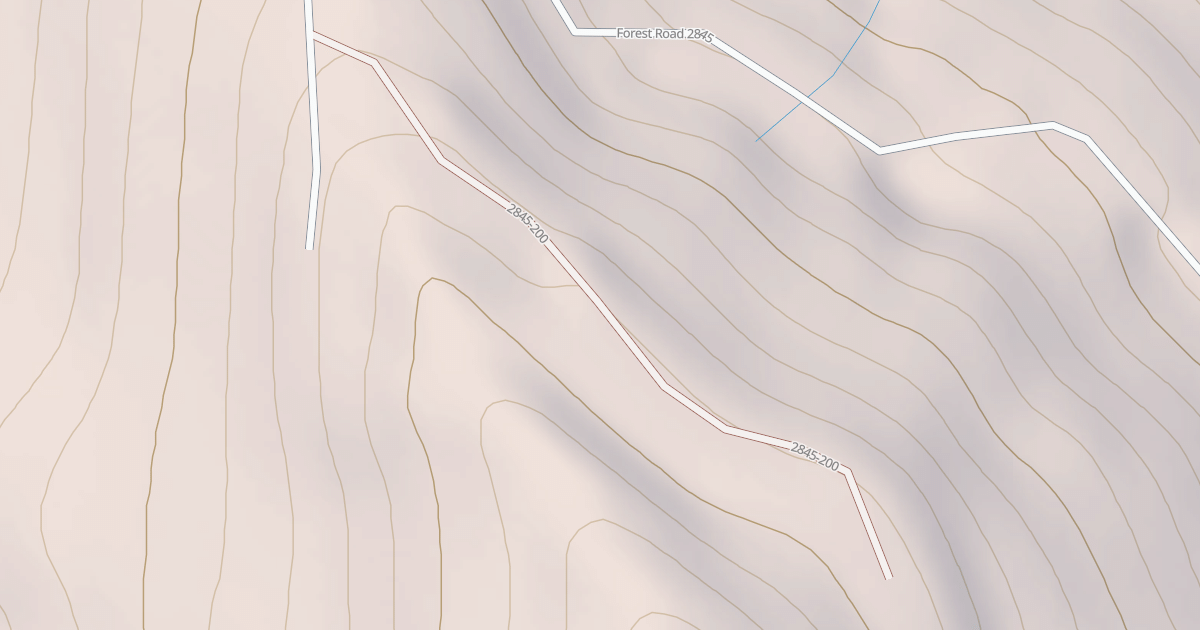 Map preview of USFS Motor Vehicle Use Map Roads {8E685EB0-FE16-464D-BA96-5B761EC9B06C}