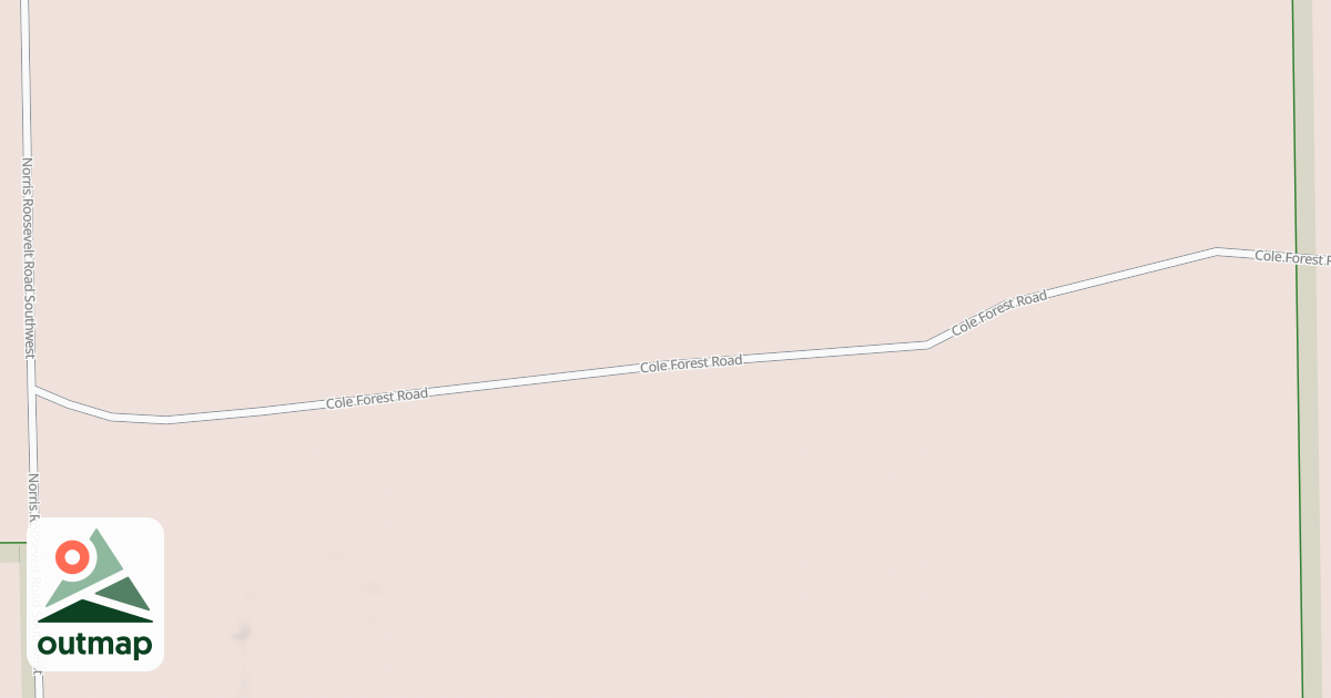 Map of Warroad/Roseau Trails