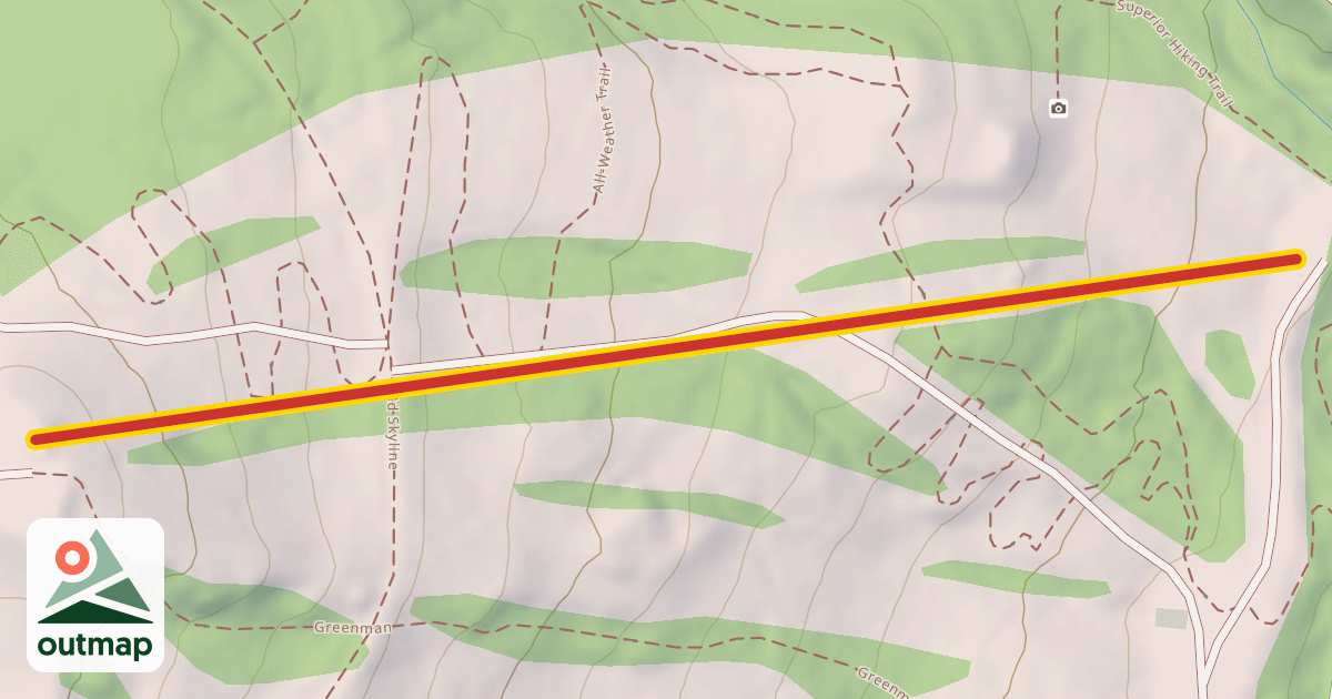 Map of Big Air Chair
