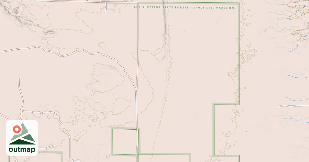 Map of Kinross Motorcycle Trail