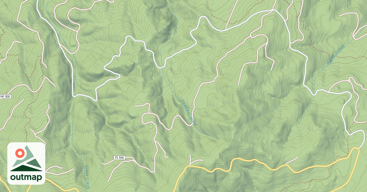Map of USFS Motor Vehicle Use Map Roads {1EE88245-2DDD-4E75-8218-74F6819B3BC9}
