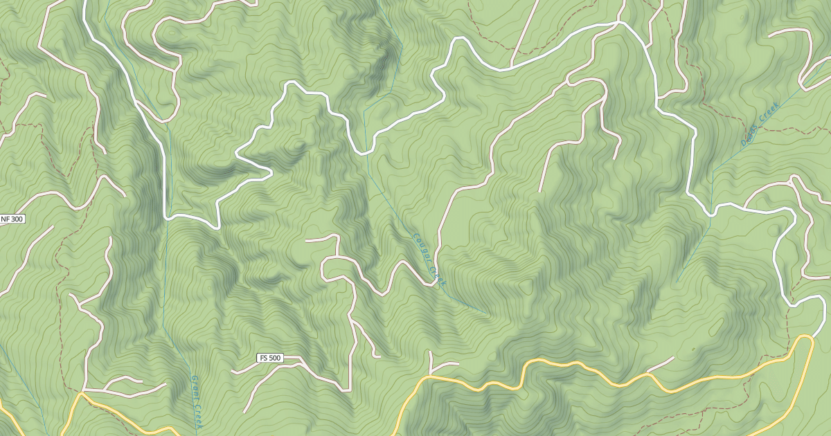 Map preview of USFS Motor Vehicle Use Map Roads {1EE88245-2DDD-4E75-8218-74F6819B3BC9}
