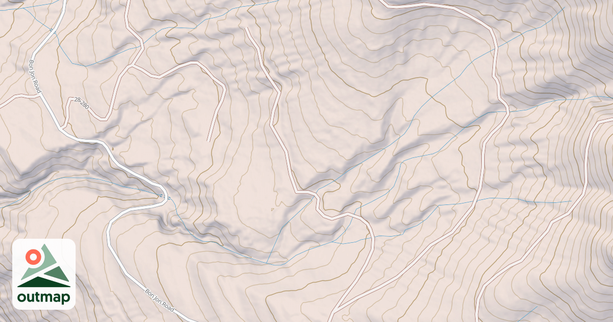 Map of USFS Motor Vehicle Use Map Roads {097336FE-F3D3-40D8-8BCD-37CB8F1638FE}