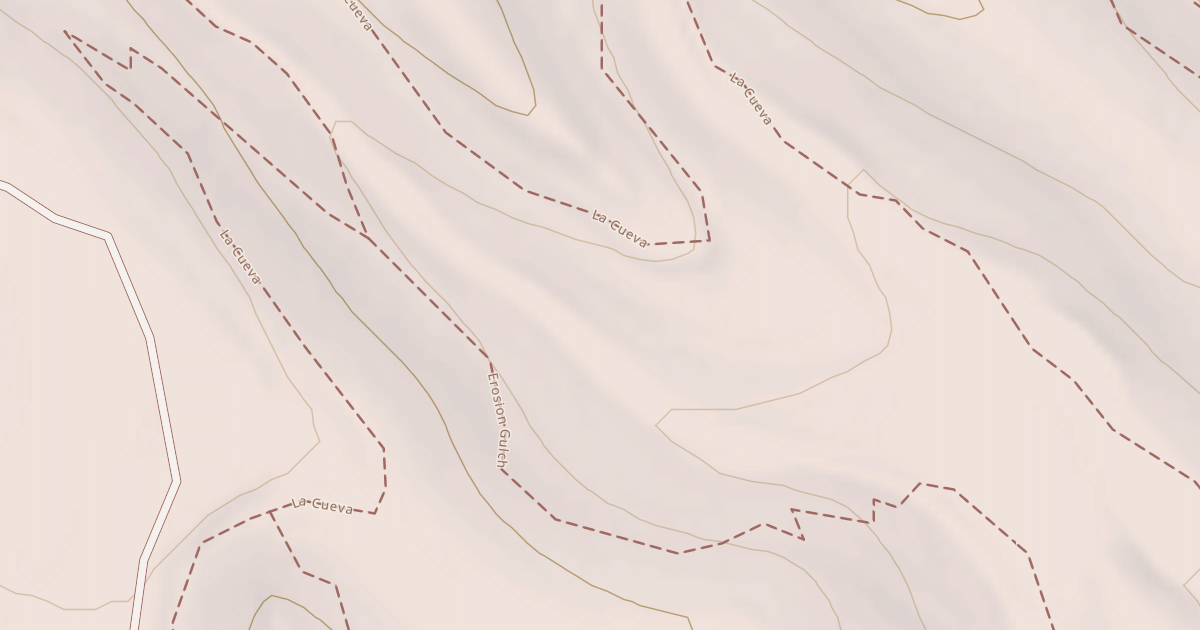 Map preview of Hackberry Trail System - La Cueva