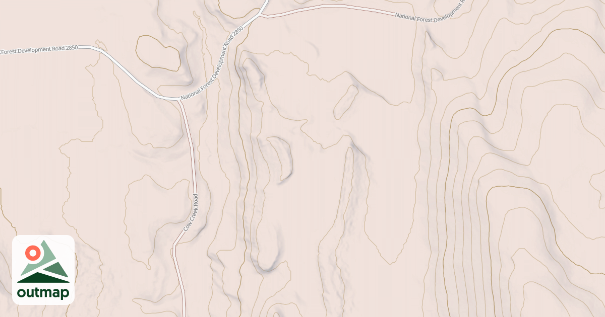 Map of USFS National Forest System Roads {158B9112-61B7-4B55-9E03-EBCE4EA9EA75}