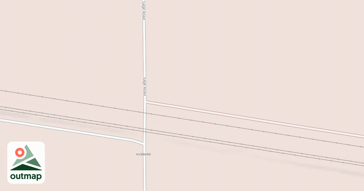 Map of Buffalo Run Snowmobile Trail