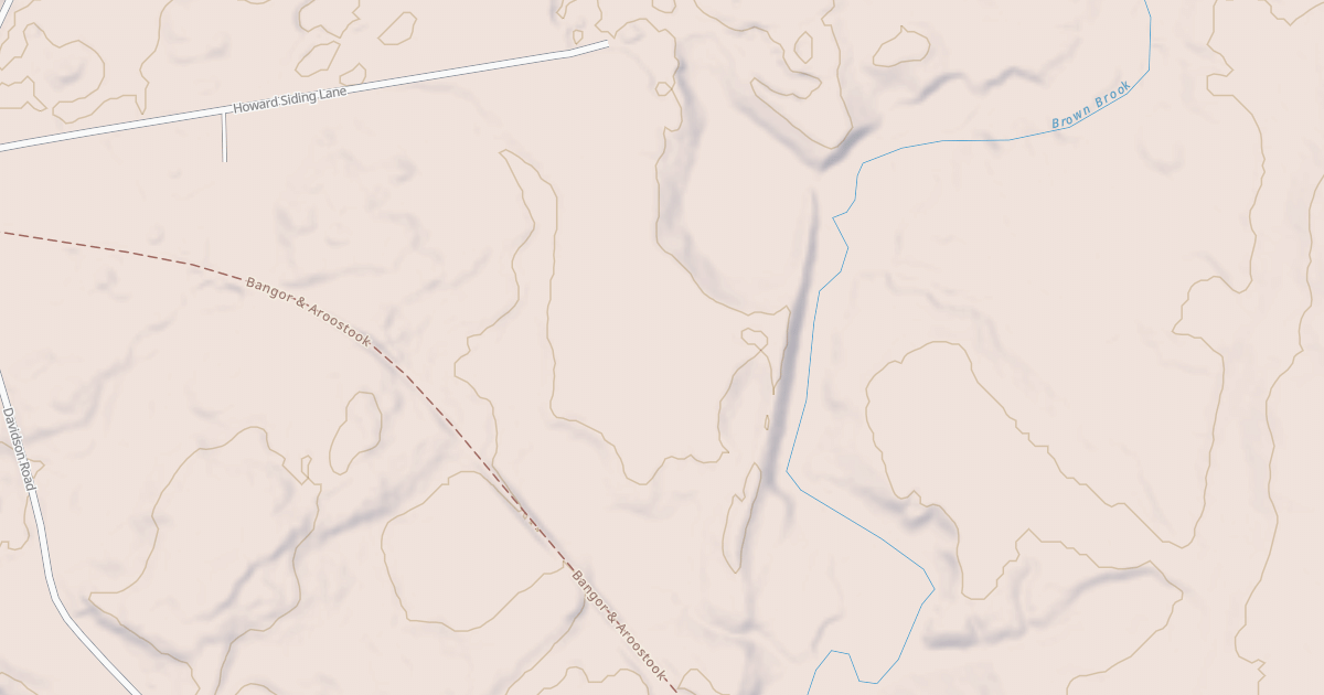 Map preview of Maine Statewide ATV Trails 159