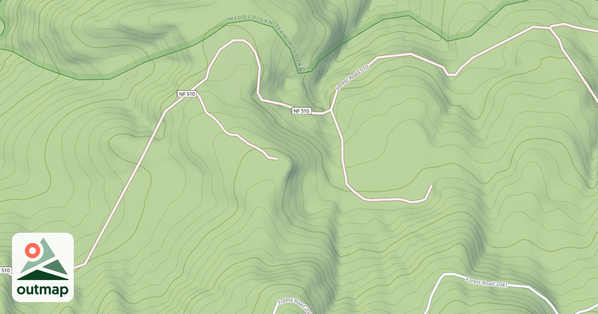 Map of CAYUSE RD