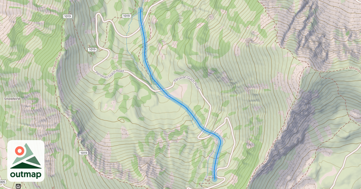 Map of Chip's Run