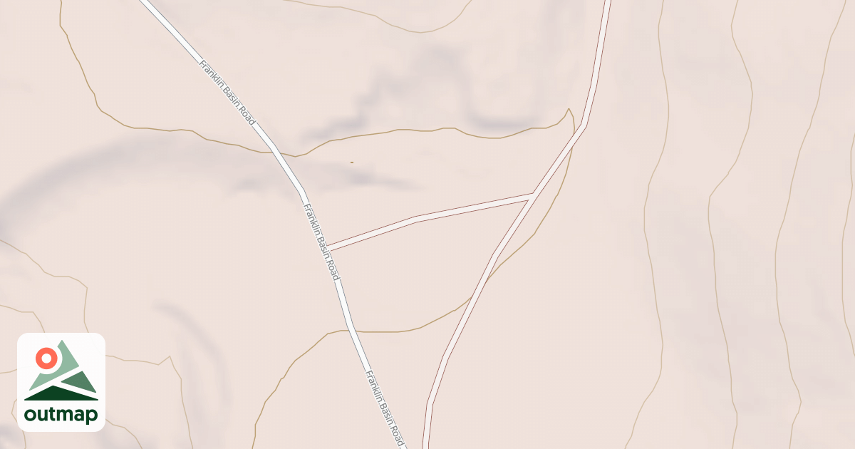 Map of FRANKLIN BASIN GRAVEL SOURCE