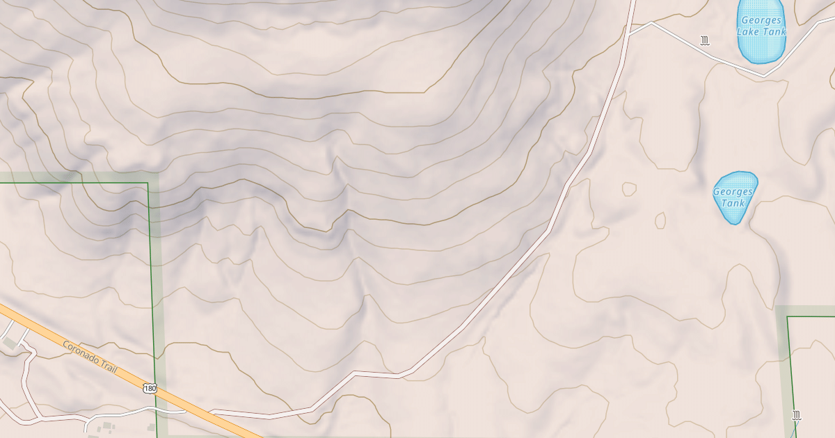 Map preview of USFS National Forest System Roads {1FA8BBAA-2AD8-4495-9DB0-3DC3938EAA39}