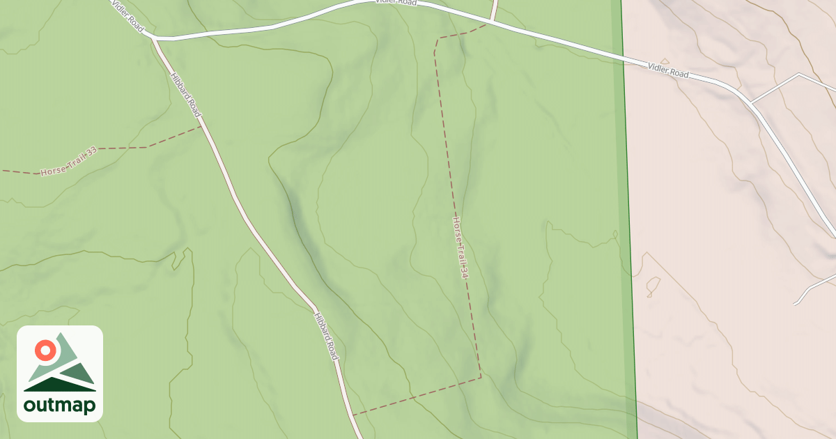 Map of Horse Trail 34