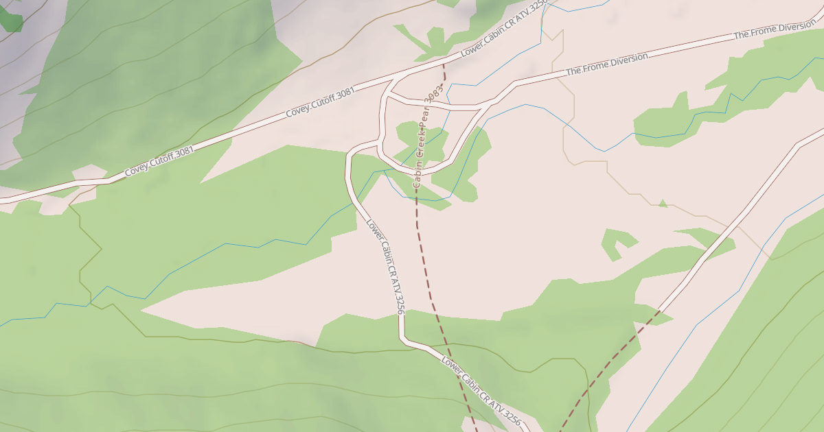 Map preview of Lower Cabin Cr Atv