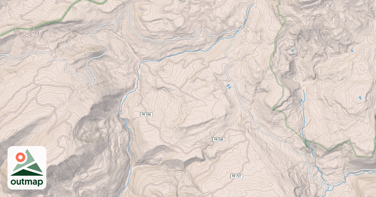 Map of BLACK MESA