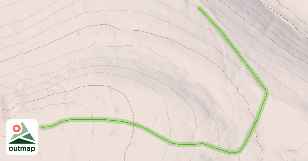 Map of Upper Mile Sweep