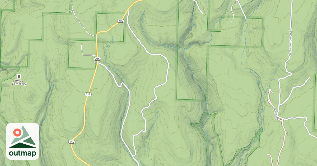 Map of USFS Motor Vehicle Use Map Roads {746F0E61-5178-4D9E-BF23-FEEAAE760E01}