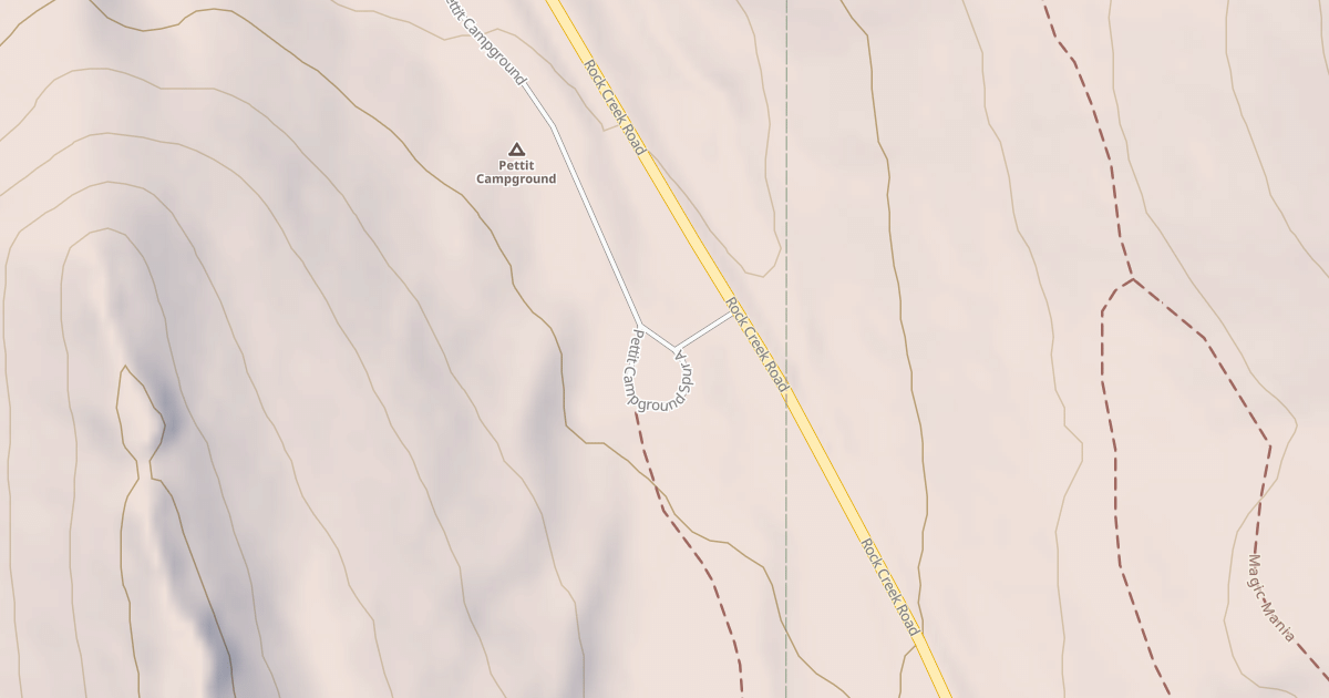 Map preview of PETTIT CG SPUR A