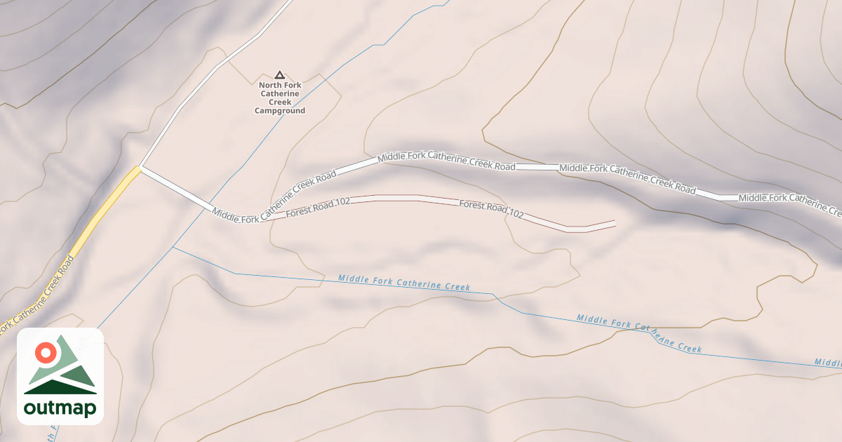 Map of USFS National Forest System Roads {94C8ED11-428F-4B6E-8D65-2DE26F7AC6A1}