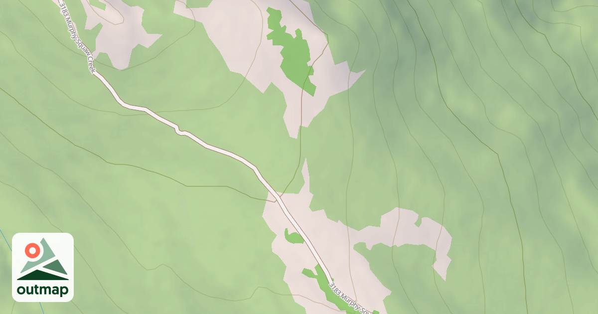 Map of Murphy-Squaw Creek