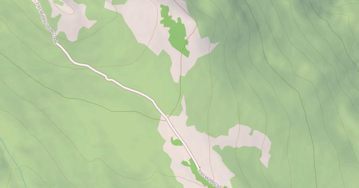 Map preview of Murphy-Squaw Creek