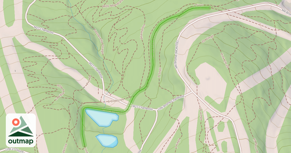 Map of 21 Grande Douce