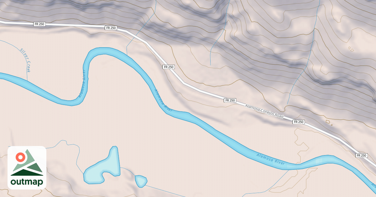 Map of ALAMOSA-CONEJOS