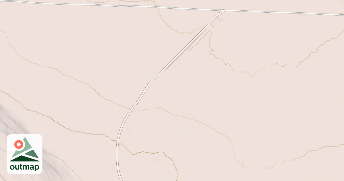 Map of CUTOFF SPUR