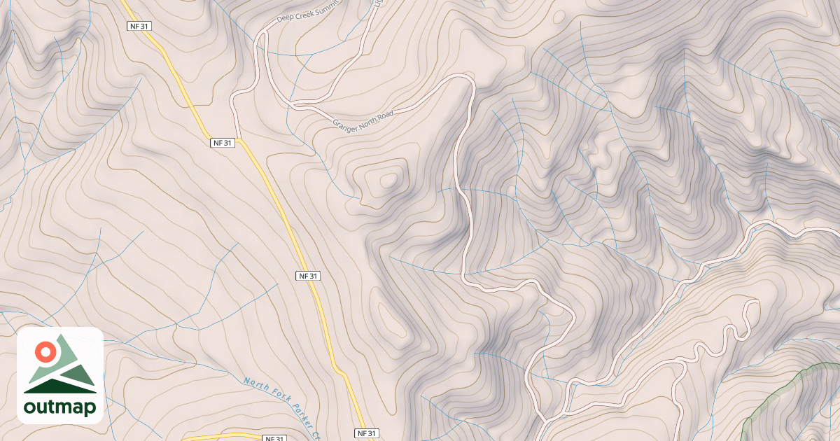 Map of GRANGER NORTH