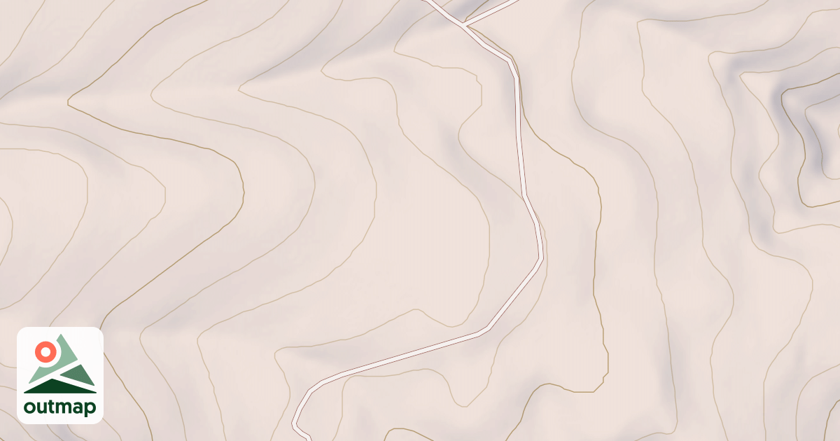 Map of Beefstraight Trail
