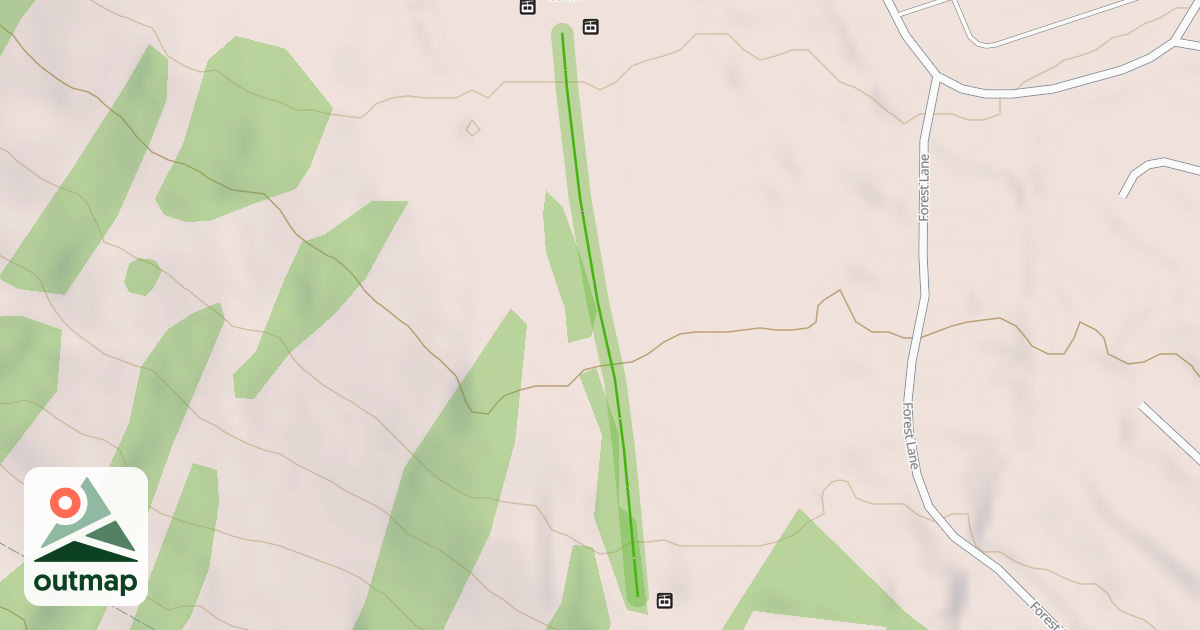 Map of Rosebrook Lane